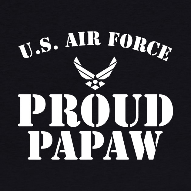 Best Gift for Army - Proud U.S. Air Force Papaw by chienthanit